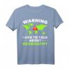 Geografie-Nerds Ich spreche gerne über Geographie-Geographen T-Shirt – Klassisch geschnitten, doppelt genähter Saum