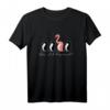 Funky Flamingo & Pinguin Be Different T-Shirt – Mutiges Tiermotiv für Vielfalt, Selbstbestimmung & Individualität