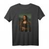 Leonardo da Vinci Mona Lisa Künstler T-Shirt – Perfektes Geschenk für Kunstfans, Lehrer und Kunstliebhaber zu Geburtstag & Weihnachten