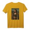 Leonardo da Vinci Mona Lisa Künstler T-Shirt – Perfektes Geschenk für Kunstfans, Lehrer und Kunstliebhaber zu Geburtstag & Weihnachten