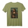 Leonardo da Vinci Mona Lisa Künstler T-Shirt – Perfektes Geschenk für Kunstfans, Lehrer und Kunstliebhaber zu Geburtstag & Weihnachten