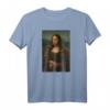 Leonardo da Vinci Mona Lisa Künstler T-Shirt – Perfektes Geschenk für Kunstfans, Lehrer und Kunstliebhaber zu Geburtstag & Weihnachten