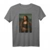 Leonardo da Vinci Mona Lisa Künstler T-Shirt – Perfektes Geschenk für Kunstfans, Lehrer und Kunstliebhaber zu Geburtstag & Weihnachten