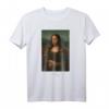 Leonardo da Vinci Mona Lisa Künstler T-Shirt – Perfektes Geschenk für Kunstfans, Lehrer und Kunstliebhaber zu Geburtstag & Weihnachten