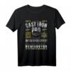 Dutch Oven Cast Iron Pro Grillen & BBQ T-Shirt - Retro Design für Outdoor & Camping Fans, Gusseisen-Liebhaber & Grill-Enthusiasten