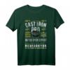 Dutch Oven Cast Iron Pro Grillen & BBQ T-Shirt - Retro Design für Outdoor & Camping Fans, Gusseisen-Liebhaber & Grill-Enthusiasten