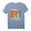 Papas Schlafshirt - Lustiges Faultier Pyjama Geschenk für Papa, Ehemann & Vater zum Geburtstag oder Vatertag
