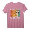 Papas Schlafshirt - Lustiges Faultier Pyjama Geschenk für Papa, Ehemann & Vater zum Geburtstag oder Vatertag