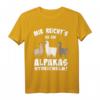 Lustiges Alpaka und Lama T-Shirt mit Spruch 'Mir reichts, ich geh Alpakas streicheln' – Perfekt für Lama-Liebhaber und Alpakafans