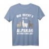 Lustiges Alpaka und Lama T-Shirt mit Spruch 'Mir reichts, ich geh Alpakas streicheln' – Perfekt für Lama-Liebhaber und Alpakafans
