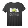 Schlavocado Schlafendes Avocado Schlaf Pyjama T-Shirt – Lustiges und bequemes Schlafshirt für Avocadofans, Langschläfer & Morgenmuffel