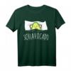 Schlavocado Schlafendes Avocado Schlaf Pyjama T-Shirt – Lustiges und bequemes Schlafshirt für Avocadofans, Langschläfer & Morgenmuffel
