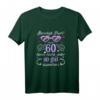 Damen 60. Geburtstag Jahrgang 1963 T-Shirt - Humorvolles Geschenk für Frauen mit Retro-Design, Herzbrille und Regenbogen