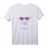 Damen 60. Geburtstag Jahrgang 1963 T-Shirt - Humorvolles Geschenk für Frauen mit Retro-Design, Herzbrille und Regenbogen