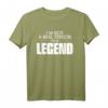 Herren Damen Not A Real Person I'm A Legend T-Shirt - Lustiges Geschenk für Freunde, Familie und Legend Fans