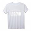 Herren Damen Not A Real Person I'm A Legend T-Shirt - Lustiges Geschenk für Freunde, Familie und Legend Fans