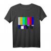 Lustiges TV Testbild T-Shirt – Retro Nerd Design, Perfekt als Geschenk für Familie und Freunde zu Geburtstag, Weihnachten, Ostern, Vatertag & Muttertag