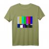 Lustiges TV Testbild T-Shirt – Retro Nerd Design, Perfekt als Geschenk für Familie und Freunde zu Geburtstag, Weihnachten, Ostern, Vatertag & Muttertag