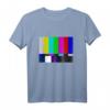 Lustiges TV Testbild T-Shirt – Retro Nerd Design, Perfekt als Geschenk für Familie und Freunde zu Geburtstag, Weihnachten, Ostern, Vatertag & Muttertag