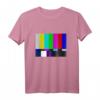 Lustiges TV Testbild T-Shirt – Retro Nerd Design, Perfekt als Geschenk für Familie und Freunde zu Geburtstag, Weihnachten, Ostern, Vatertag & Muttertag