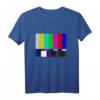Lustiges TV Testbild T-Shirt – Retro Nerd Design, Perfekt als Geschenk für Familie und Freunde zu Geburtstag, Weihnachten, Ostern, Vatertag & Muttertag