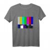 Lustiges TV Testbild T-Shirt – Retro Nerd Design, Perfekt als Geschenk für Familie und Freunde zu Geburtstag, Weihnachten, Ostern, Vatertag & Muttertag