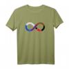 BJJ Infinity - Brazilian Jiu Jitsu T-Shirt für Training, Freizeit & Geschenk für Kampfsportfans aller Altersgruppen