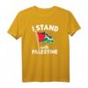 I Stand With Palästina Flag Arabic Freedom T-Shirt – Unterstütze Frieden & Freiheit im Nahen Osten, ideales Geschenk für Aktivisten und Unterstützer