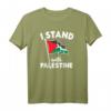I Stand With Palästina Flag Arabic Freedom T-Shirt – Unterstütze Frieden & Freiheit im Nahen Osten, ideales Geschenk für Aktivisten und Unterstützer