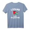 I Stand With Palästina Flag Arabic Freedom T-Shirt – Unterstütze Frieden & Freiheit im Nahen Osten, ideales Geschenk für Aktivisten und Unterstützer