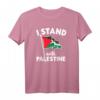 I Stand With Palästina Flag Arabic Freedom T-Shirt – Unterstütze Frieden & Freiheit im Nahen Osten, ideales Geschenk für Aktivisten und Unterstützer