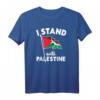 I Stand With Palästina Flag Arabic Freedom T-Shirt – Unterstütze Frieden & Freiheit im Nahen Osten, ideales Geschenk für Aktivisten und Unterstützer