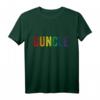 Guncle Shirt LGBT Regenbogen T-Shirt für Schwule Onkel – Geschenkidee zum Pride Month, Christopher Street Day & Pride Parade im Retro Grunge-Design