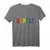 Guncle Shirt LGBT Regenbogen T-Shirt für Schwule Onkel – Geschenkidee zum Pride Month, Christopher Street Day & Pride Parade im Retro Grunge-Design