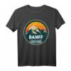 BANFF Alberta Kanada National Park T-Shirt – Vintage Design für Camping, Wandern & Naturliebhaber