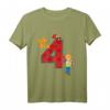 Kinder Geburtstagsshirt 4 Jahre Junge Bagger Baumeister T-Shirt – Perfekt für den Kindergeburtstag & kleine Baumeister