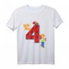 Kinder Geburtstagsshirt 4 Jahre Junge Bagger Baumeister T-Shirt – Perfekt für den Kindergeburtstag & kleine Baumeister