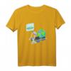Lustiges Flat Earth T-Shirt mit Laufband und Erde - Für Fans der flachen Erde und Fitness-Enthusiasten
