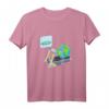 Lustiges Flat Earth T-Shirt mit Laufband und Erde - Für Fans der flachen Erde und Fitness-Enthusiasten