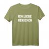 Ich liebe es wenn alle Menschen die Fresse halten T-Shirt – Lustiges Geschenk für Introvertierte und Misanthropen für Alltag & Arbeit