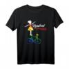 Kunstrad - Prinzessin - I Love Kunstradfahren - Regenbogen T-Shirt für Frauen, Mädchen & Prinzessinnen | Lebe deinen Traum