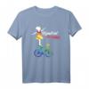 Kunstrad - Prinzessin - I Love Kunstradfahren - Regenbogen T-Shirt für Frauen, Mädchen & Prinzessinnen | Lebe deinen Traum