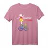 Kunstrad - Prinzessin - I Love Kunstradfahren - Regenbogen T-Shirt für Frauen, Mädchen & Prinzessinnen | Lebe deinen Traum