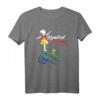 Kunstrad - Prinzessin - I Love Kunstradfahren - Regenbogen T-Shirt für Frauen, Mädchen & Prinzessinnen | Lebe deinen Traum