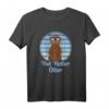Lustiges Hot Hotter Otter Otterliebe T-Shirt – Witziges Tierdesign mit Ottermotiv & Sonnenbrille, Perfekt als Geschenk für Otterfans