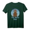 Lustiges Hot Hotter Otter Otterliebe T-Shirt – Witziges Tierdesign mit Ottermotiv & Sonnenbrille, Perfekt als Geschenk für Otterfans
