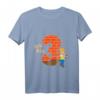 Kinder Geburtstagsshirt 3 Jahre Junge Bagger Baumeister T-Shirt – Perfektes Geburtstagsgeschenk für kleine Baumeister und Baggerfans