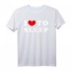 I Love To Sleep T-Shirt – Lustiges Vintage Design für Schlafliebhaber, bequemes Freizeitshirt