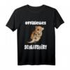 Offizielles Schlafshirt mit Otter & Eule – Kuscheliger Pyjama für Nachteulen, Morgenmuffel & Couchpotatoes, Perfekt als Geschenk zu Geburtstag & Weihnachten