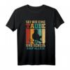 Sei wie eine Taube - Lustiges Taubenzüchter T-Shirt für Brieftaubenliebhaber & Taubenzüchter zum Geburtstag & Vatertag
